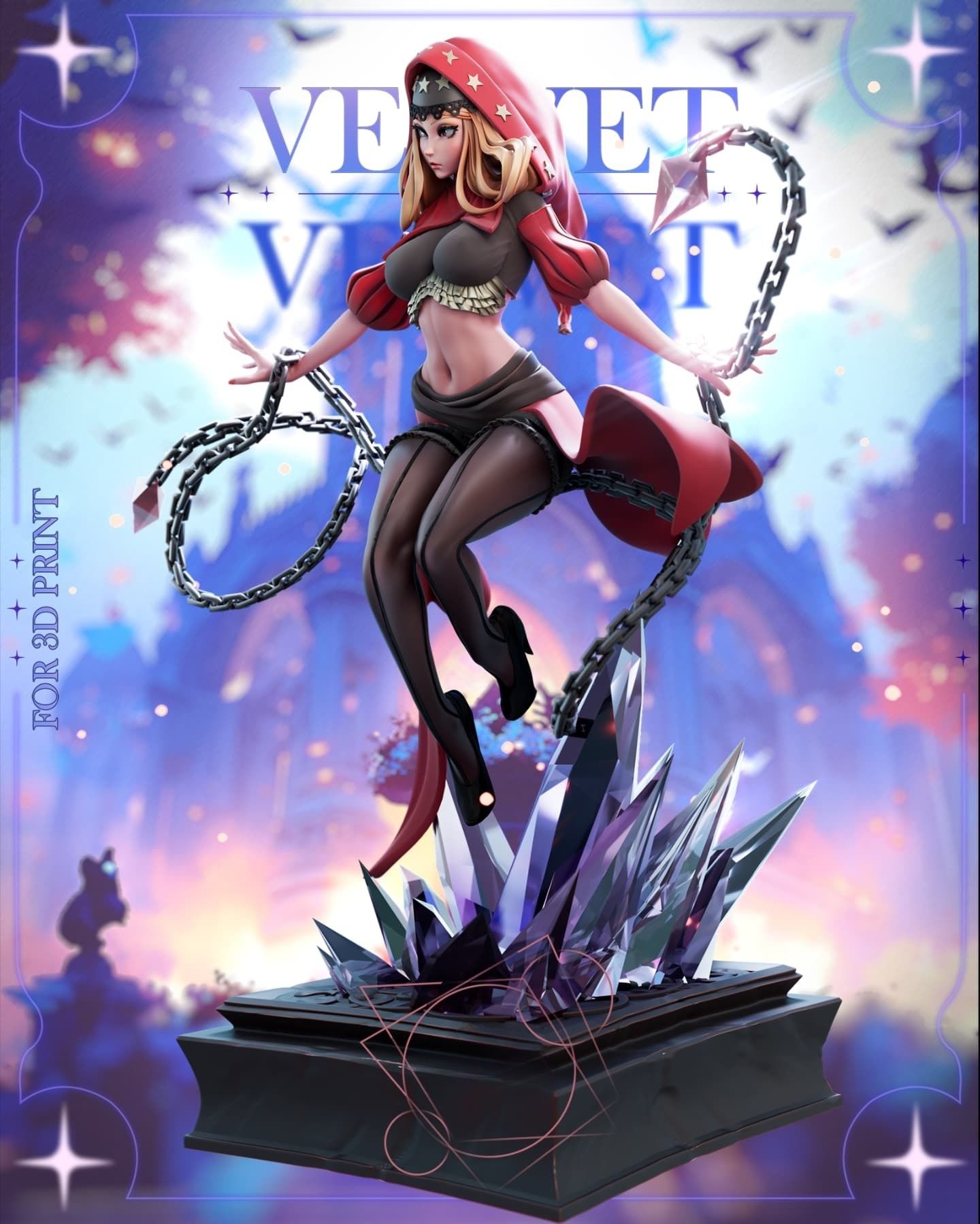 4129 Velvet NSFW - Odin Sphere - STL 3d Print Files