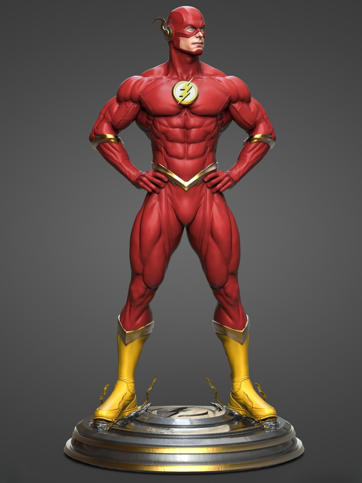 4200 The Flash - DC Comics - STL 3D Print Files