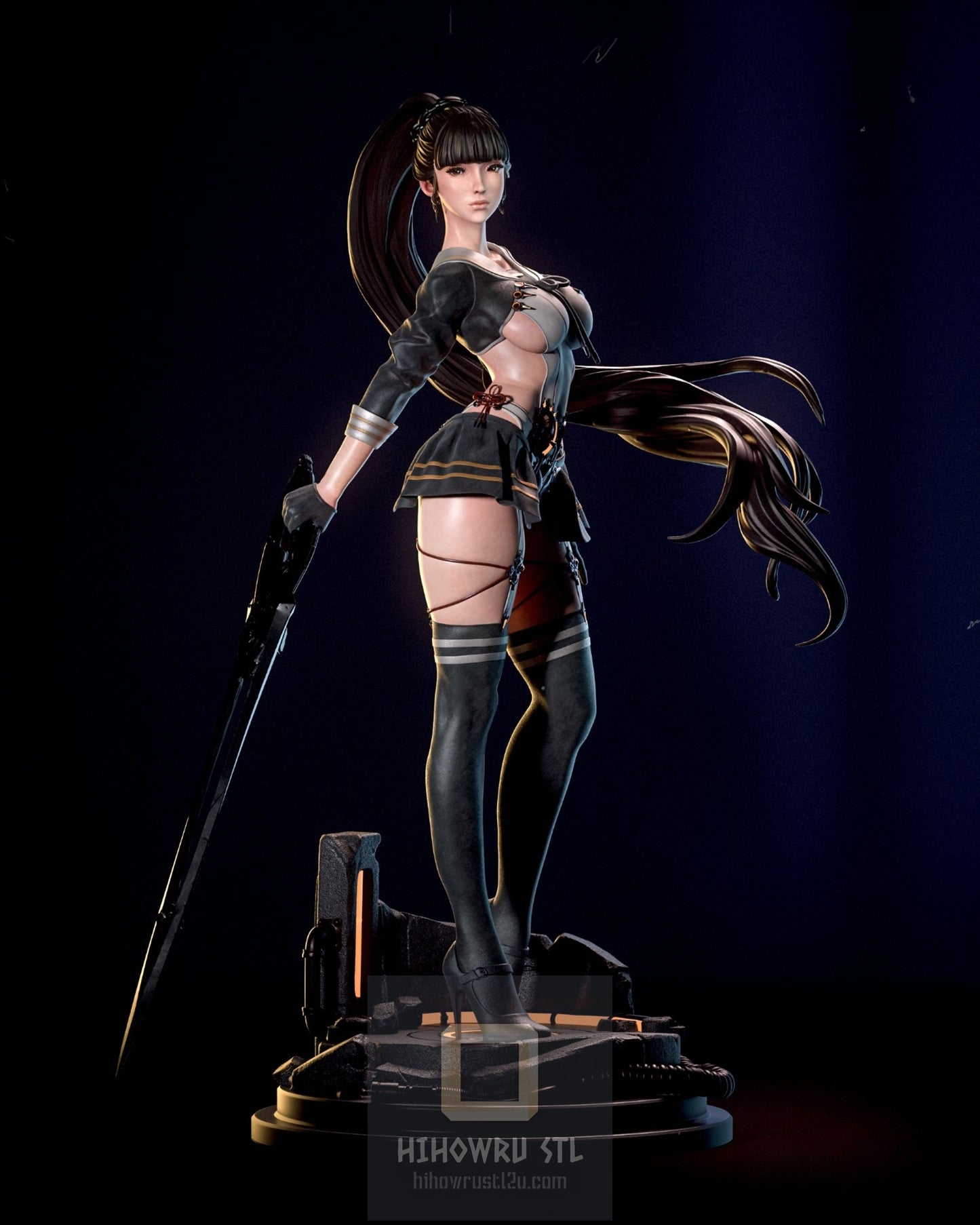4324 EVE NSFW - Stellar Blade - STL 3D Print Files