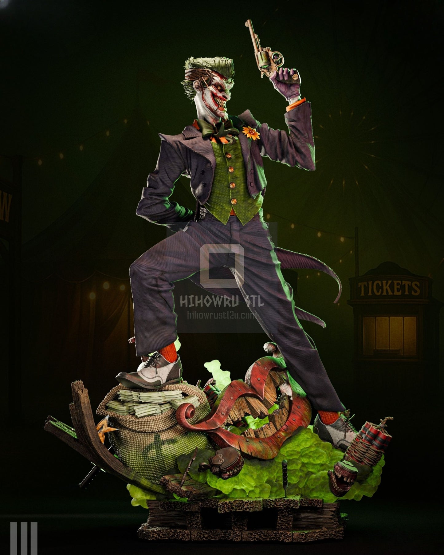 4283 Joker - DC Comics - STL 3D Print Files