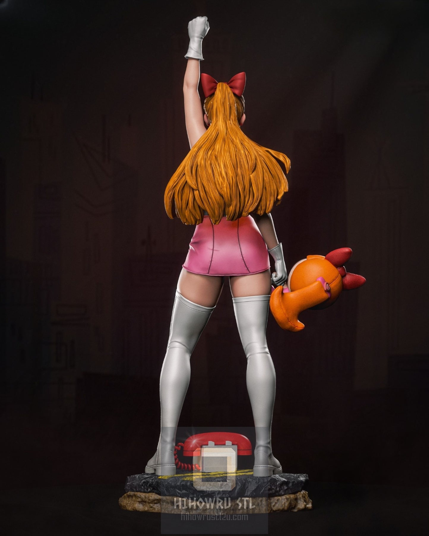 4352 Blossom - Powerpuff Girls - STL 3D Print Files