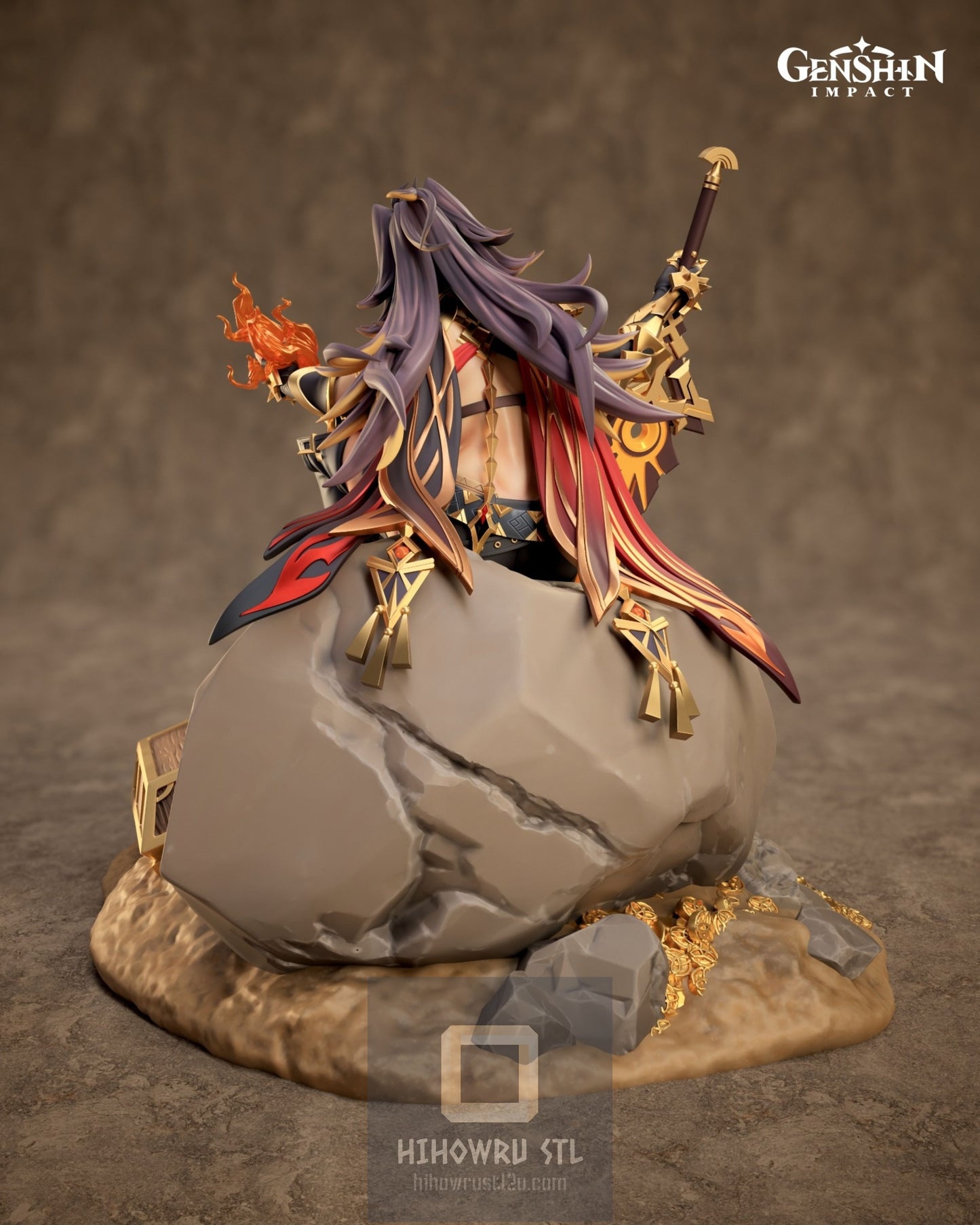 4416 Dehya - Genshin Impact - STL 3D Print Files