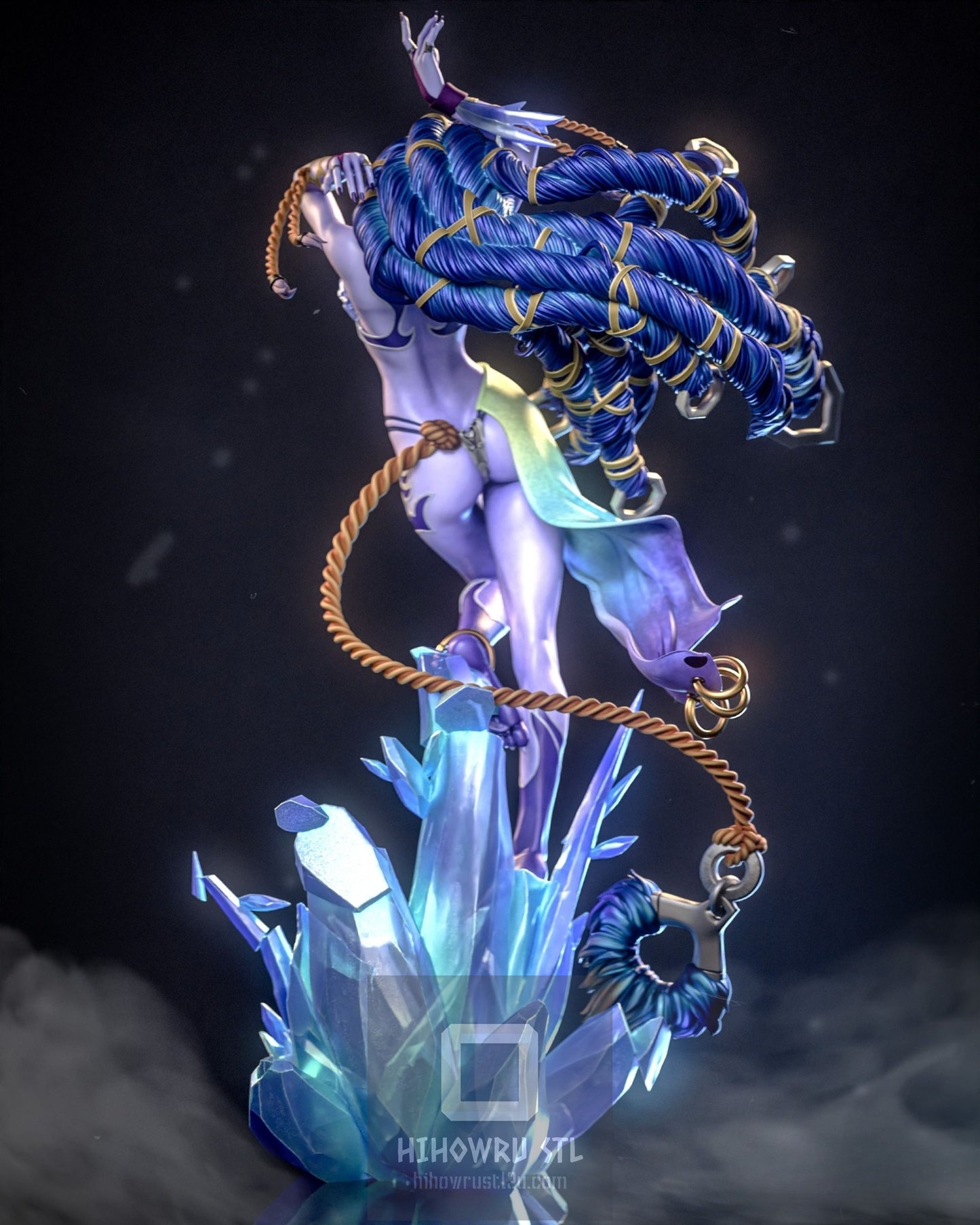 4898 Shiva NSFW - Final Fantasy - STL 3D Print Files