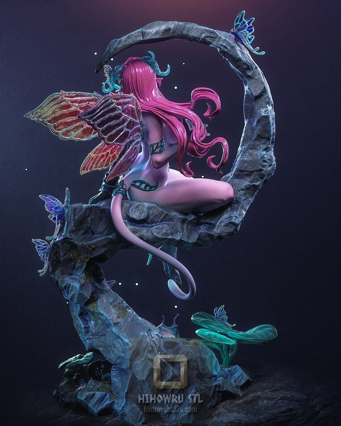 5212 Moth Guardian NSFW - STL 3D Print Files