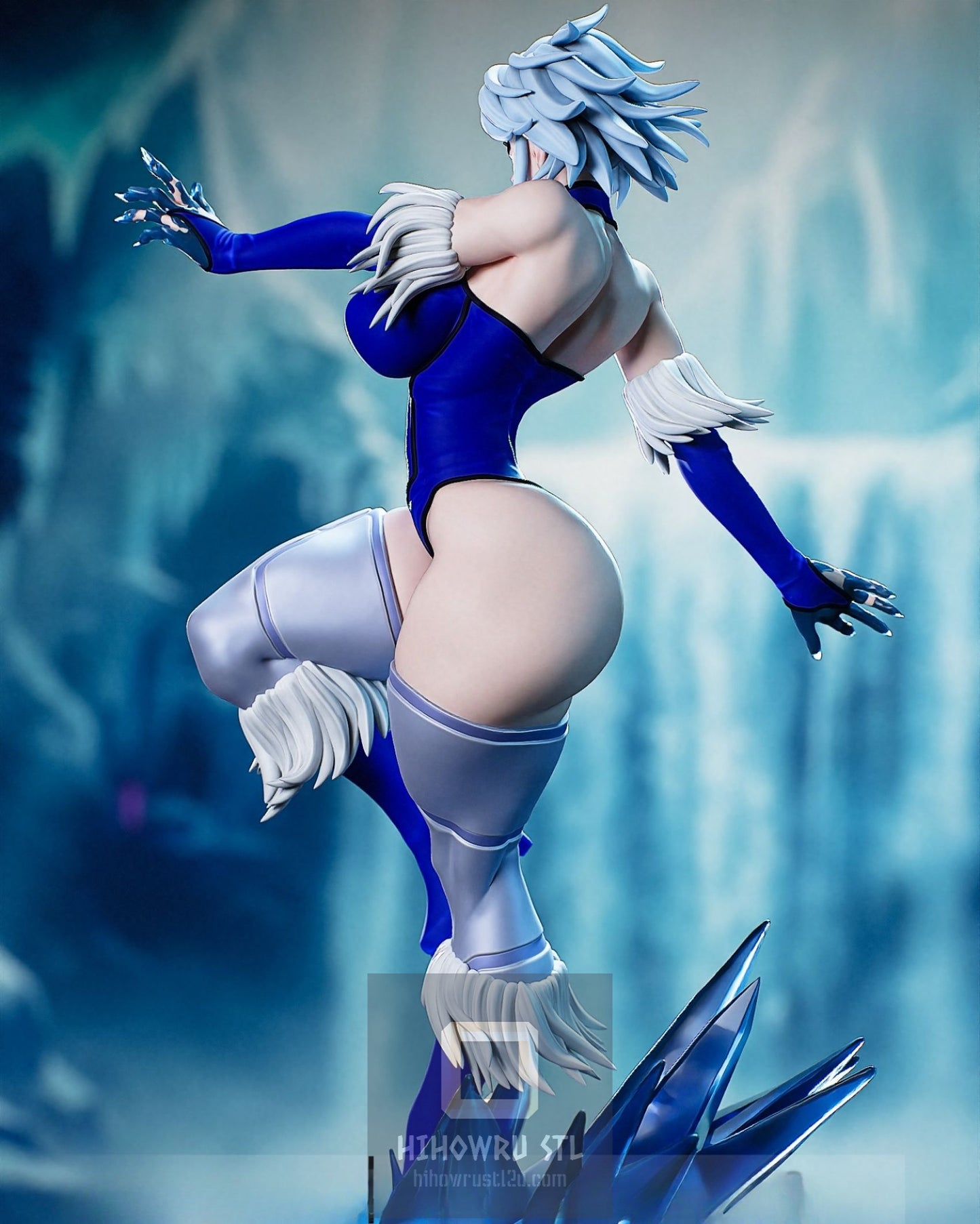 4873 Killer Frost NSFW - DC Comics - STL 3D Print Files
