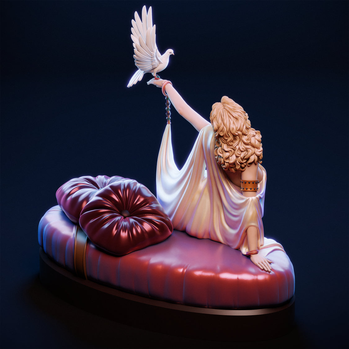 3925 Lady Pin Up - STL 3D Print Files