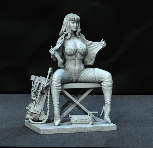 2160 Ghostbusters NSFW Pin Up - STL 3D Print Files