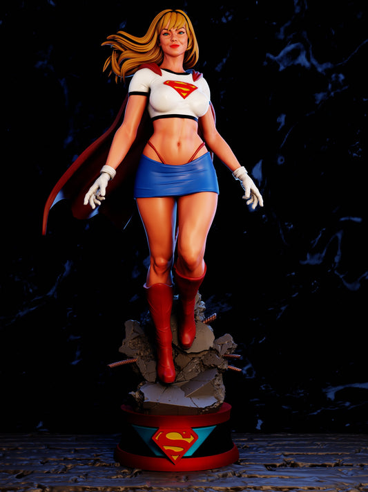 1898 Supergirl - DC Comics - STL 3D Print Files