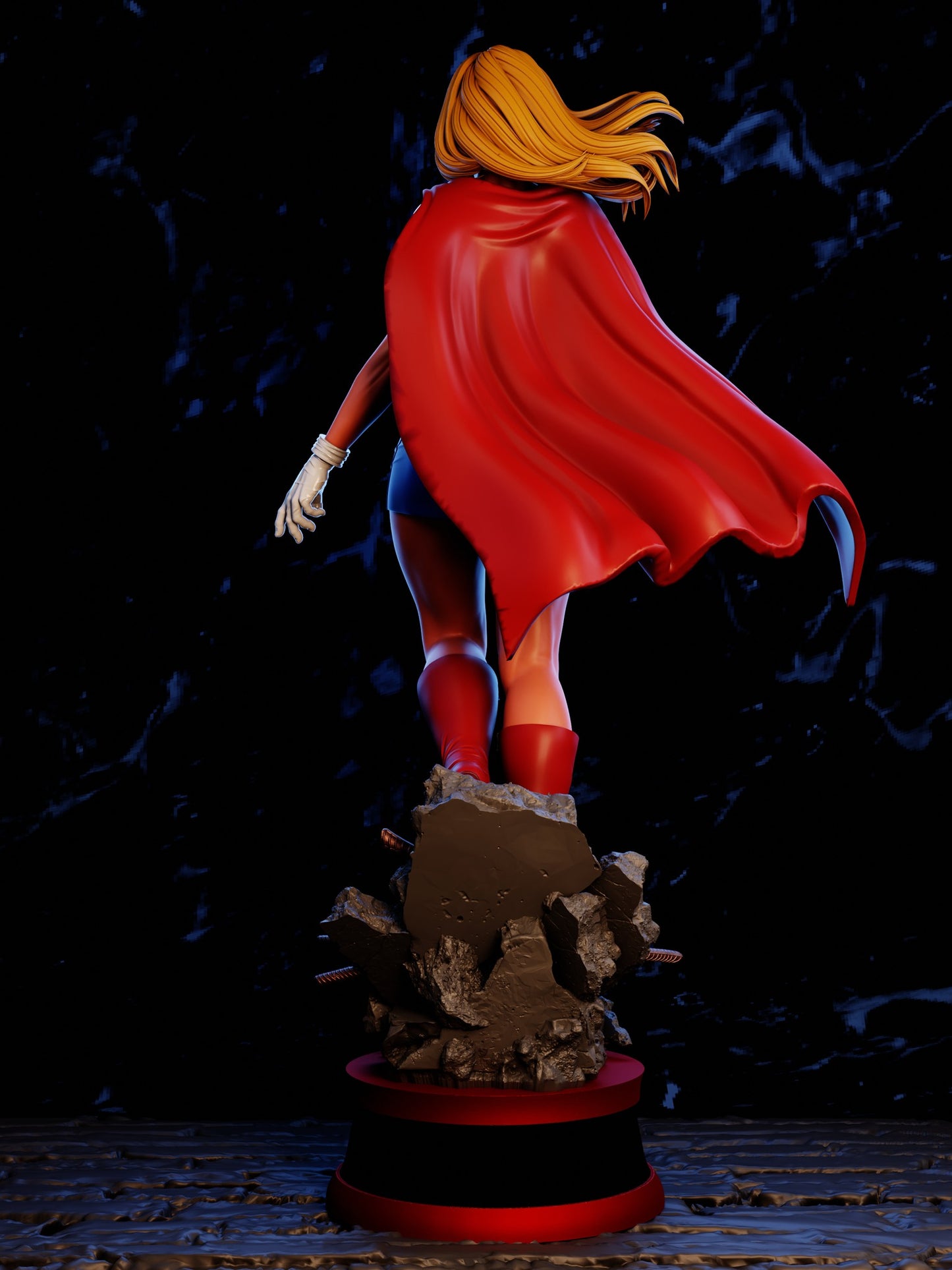 1898 Supergirl - DC Comics - STL 3D Print Files
