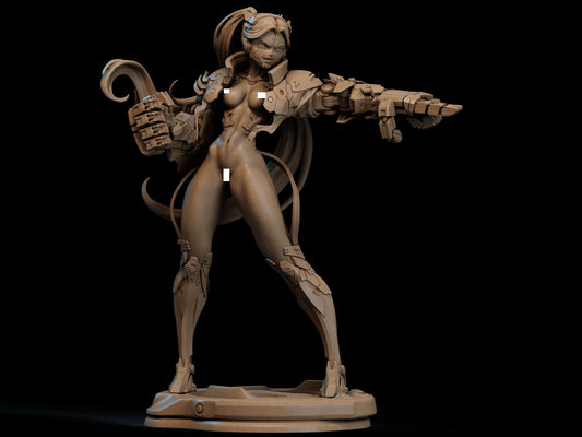 2134 Rebecca NSFW - Cyberpunk - STL 3D Print Files