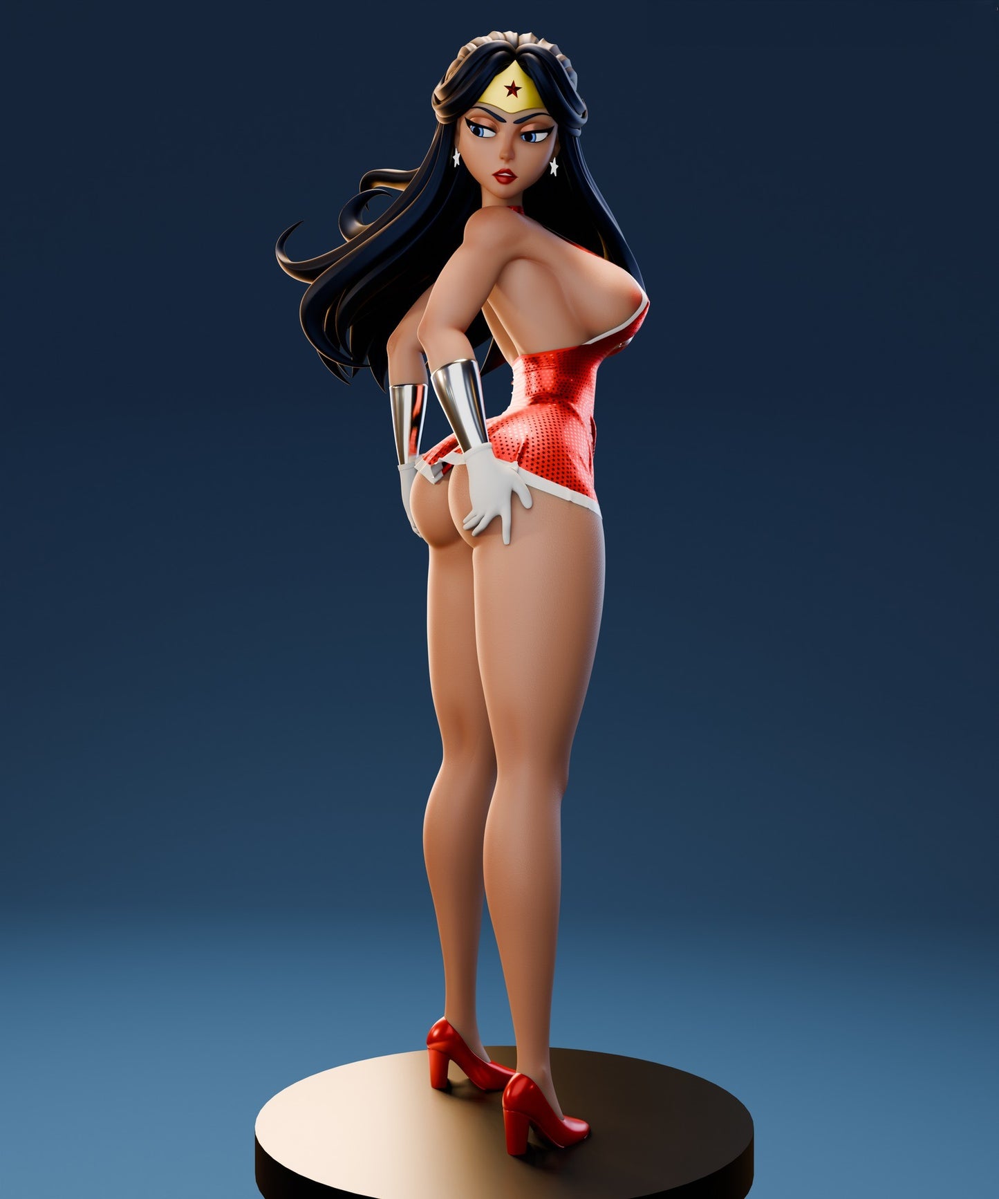 1940 Wonder Woman NSFW - DC Comics - STL 3D Print Files