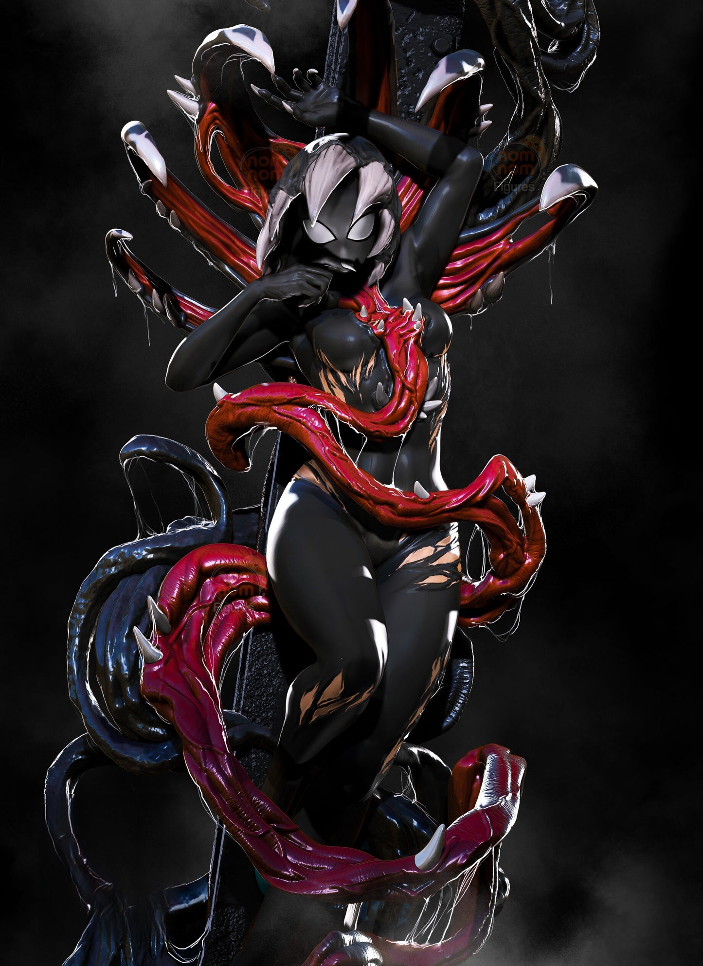 1907 Gwenom - Spiderman - STL 3D Print Files