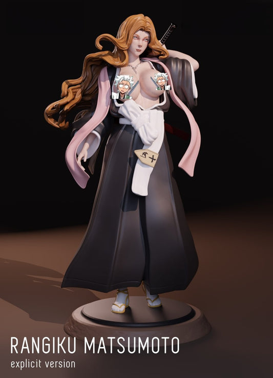 2304 Rangiku Matsumoto NSFW - Bleach - STL 3D Print Files