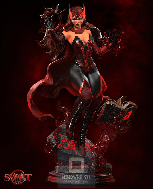 4822 Scarlet Witch - Wanda Maximoff - STL 3D Print Files