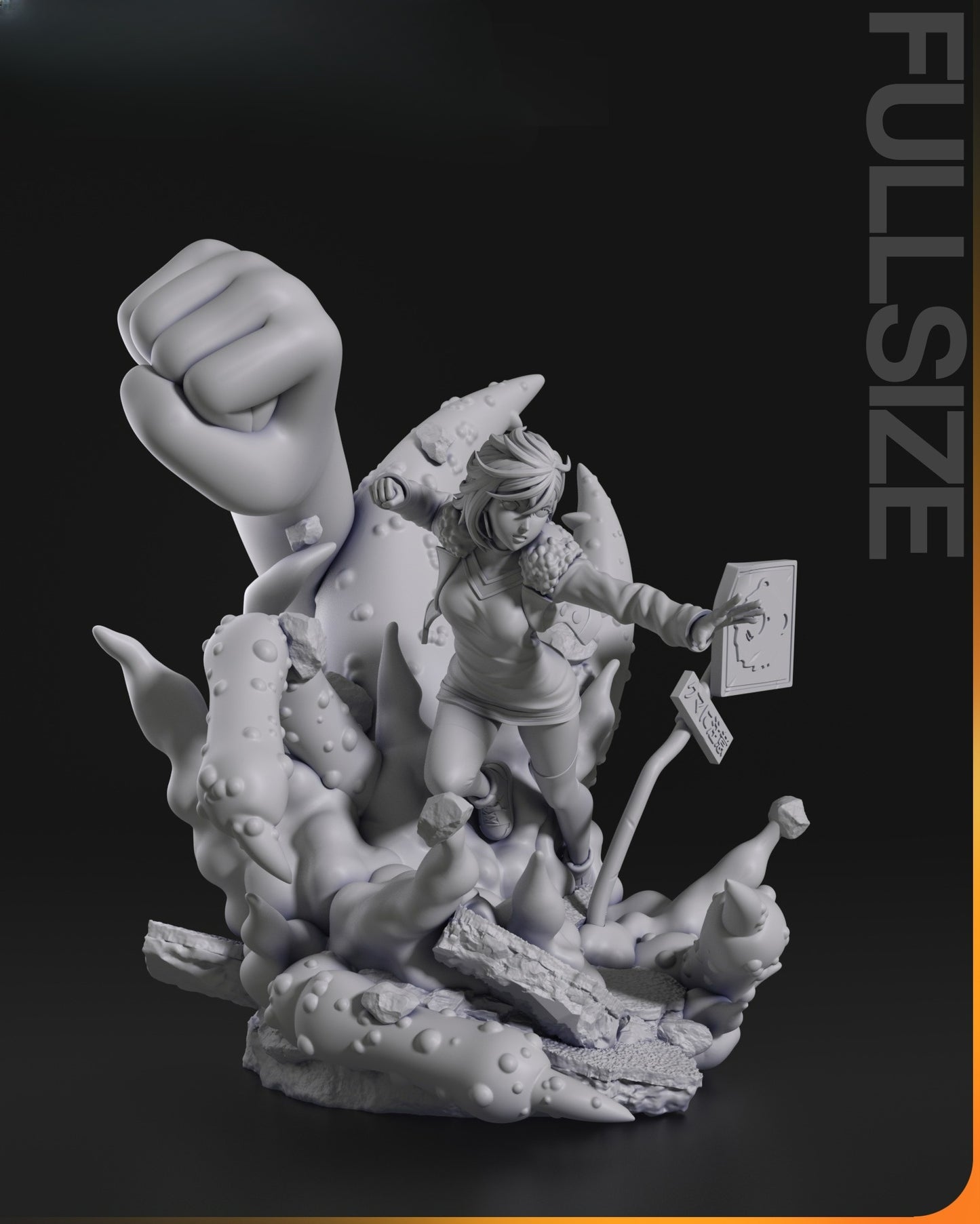 3332 Momo Ayase - Dandadan - STL 3D Print Files