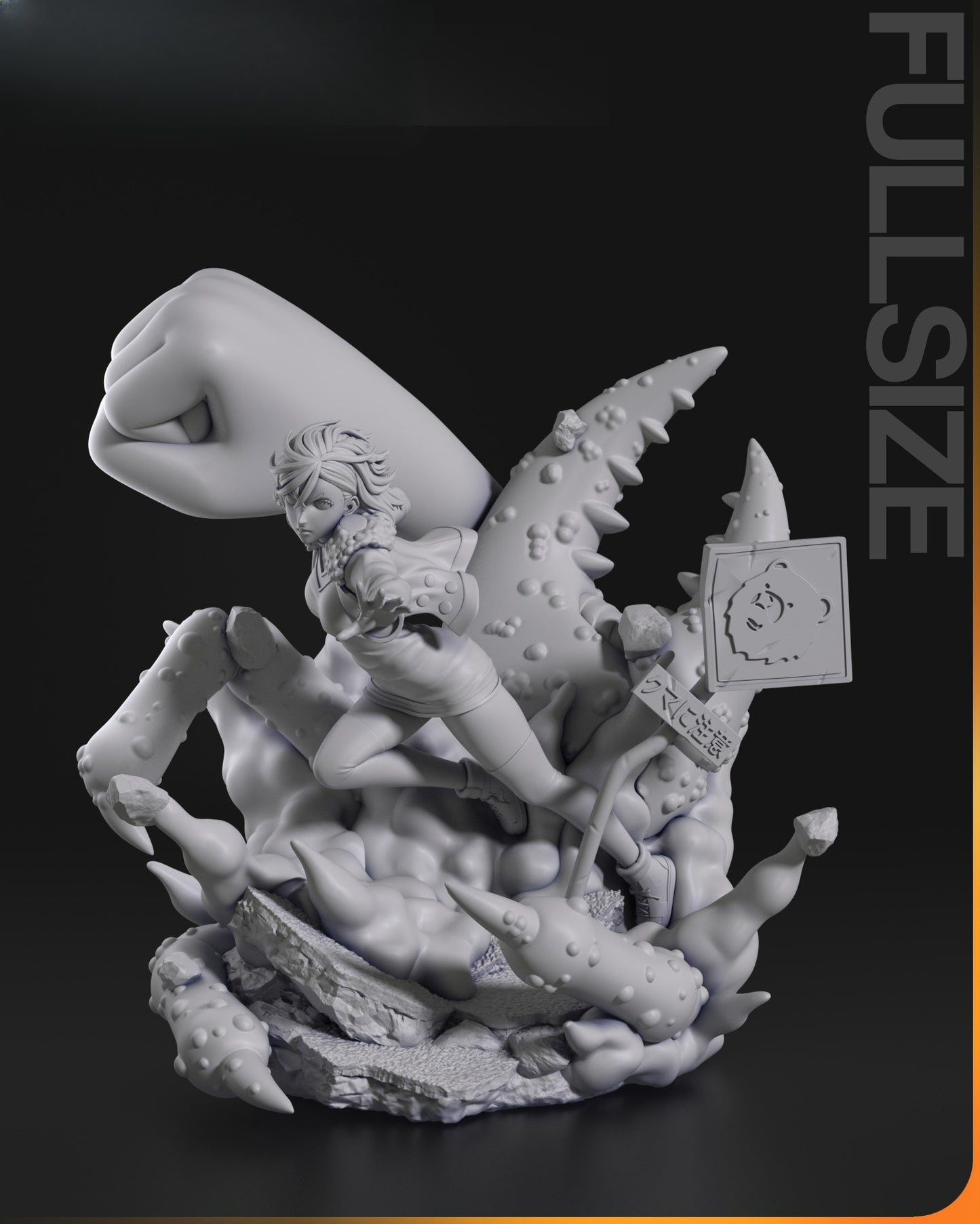 3332 Momo Ayase - Dandadan - STL 3D Print Files
