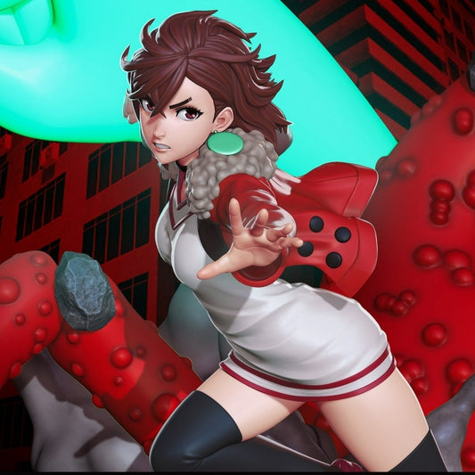 3332 Momo Ayase - Dandadan - STL 3D Print Files