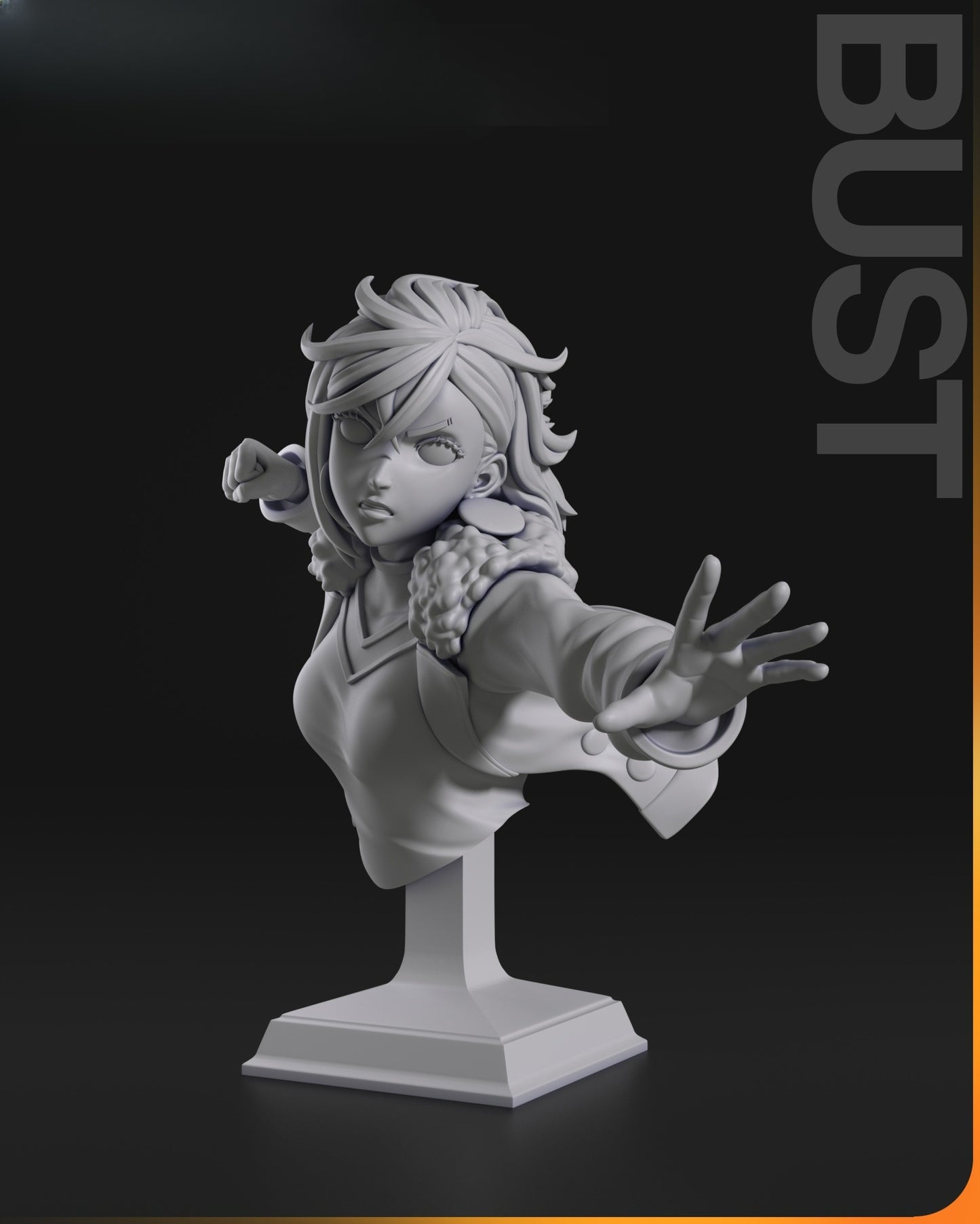 3332 Momo Ayase - Dandadan - STL 3D Print Files