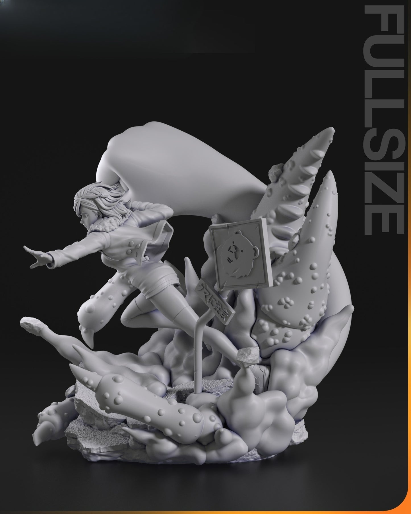 3332 Momo Ayase - Dandadan - STL 3D Print Files