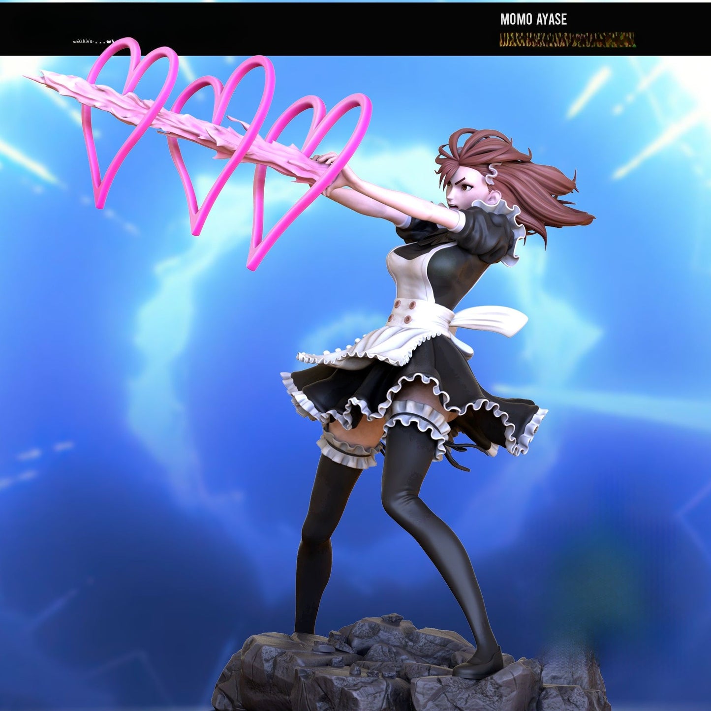 3608 Momo Ayase - Dandadan - STL 3D Print Files