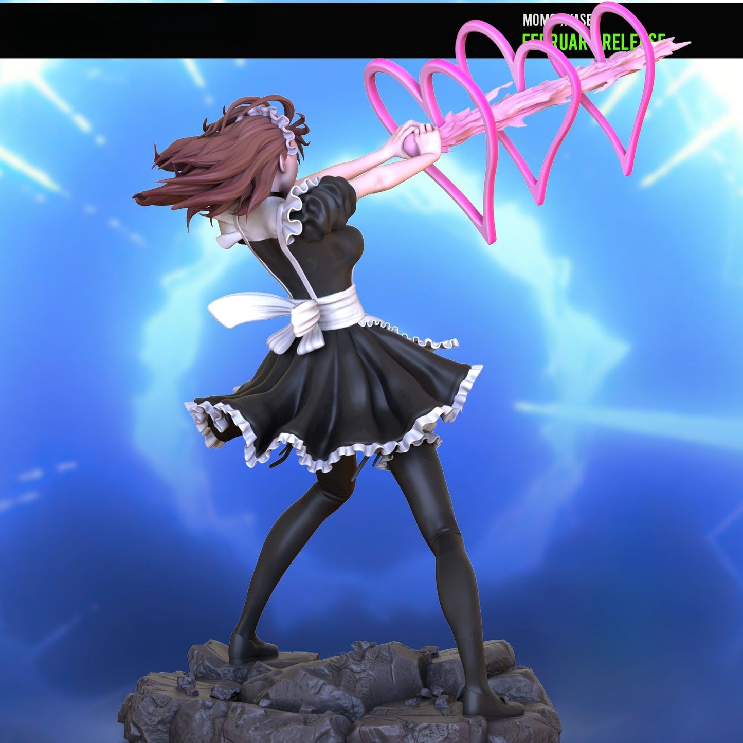 3608 Momo Ayase - Dandadan - STL 3D Print Files