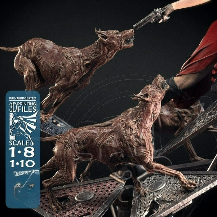 3657 Alice Diorama - Resident Evil - STL 3D Print Files