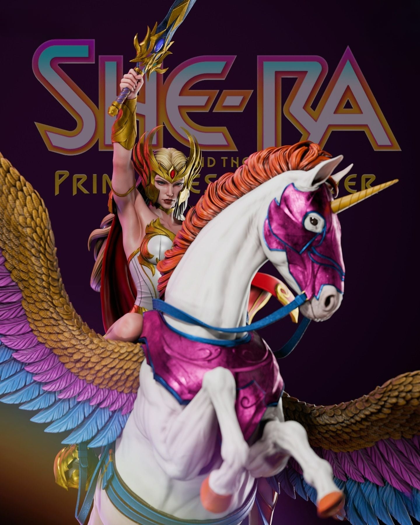 3745 She-Ra - The Princesses of Power - STL 3D Print Files