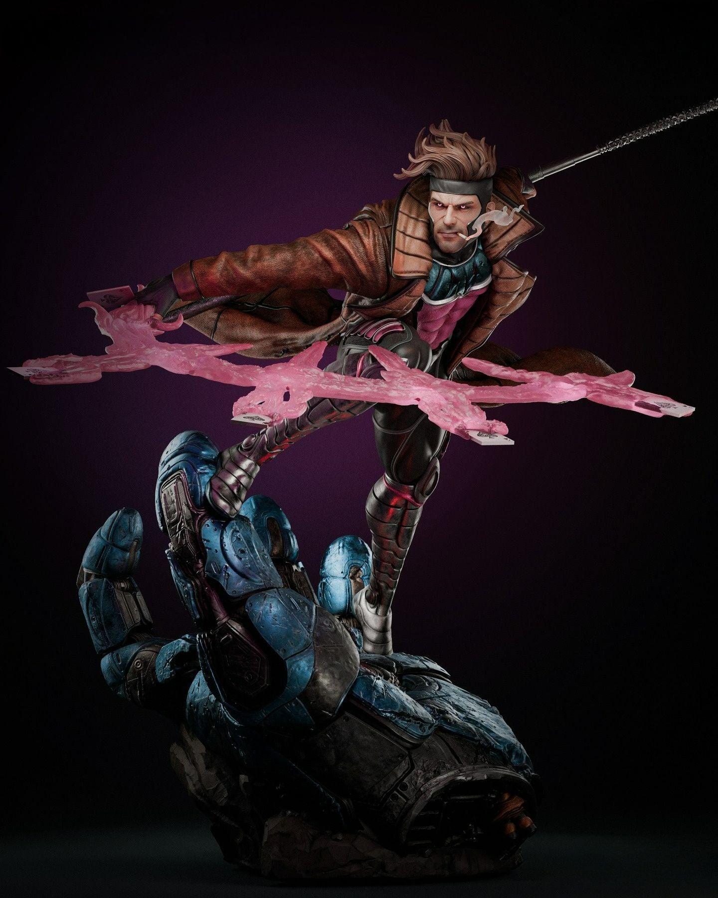 3744 Gambit - X-MEN - STL 3D Print Files