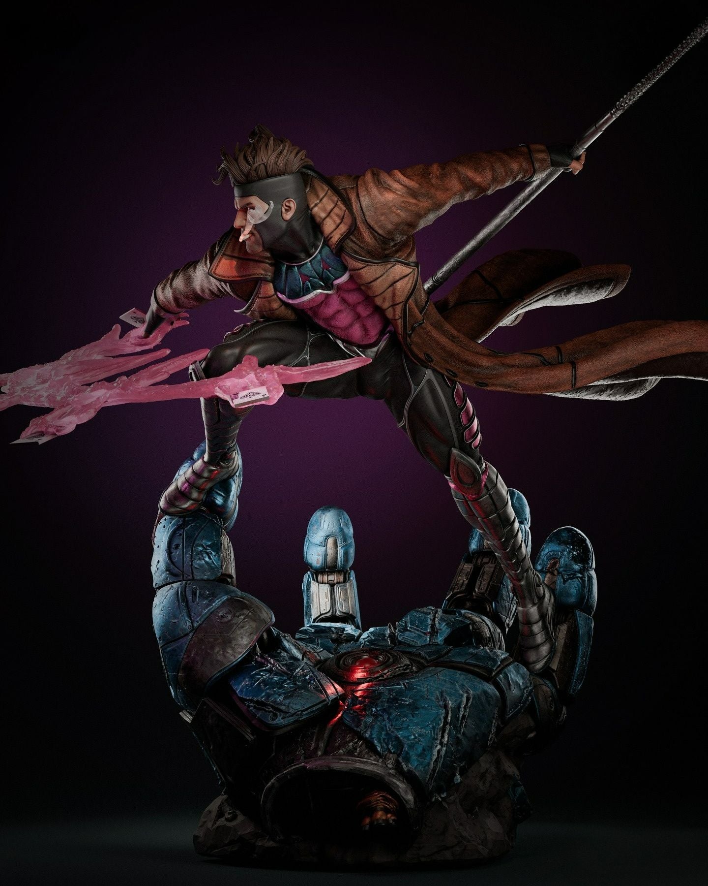 3744 Gambit - X-MEN - STL 3D Print Files