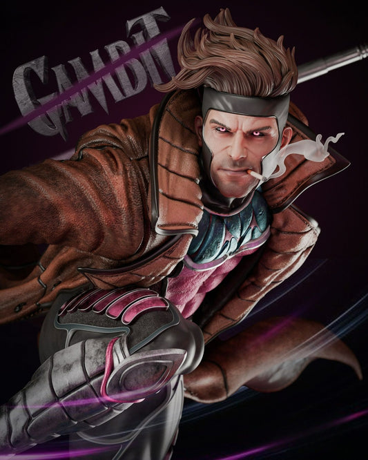 3744 Gambit - X-MEN - STL 3D Print Files