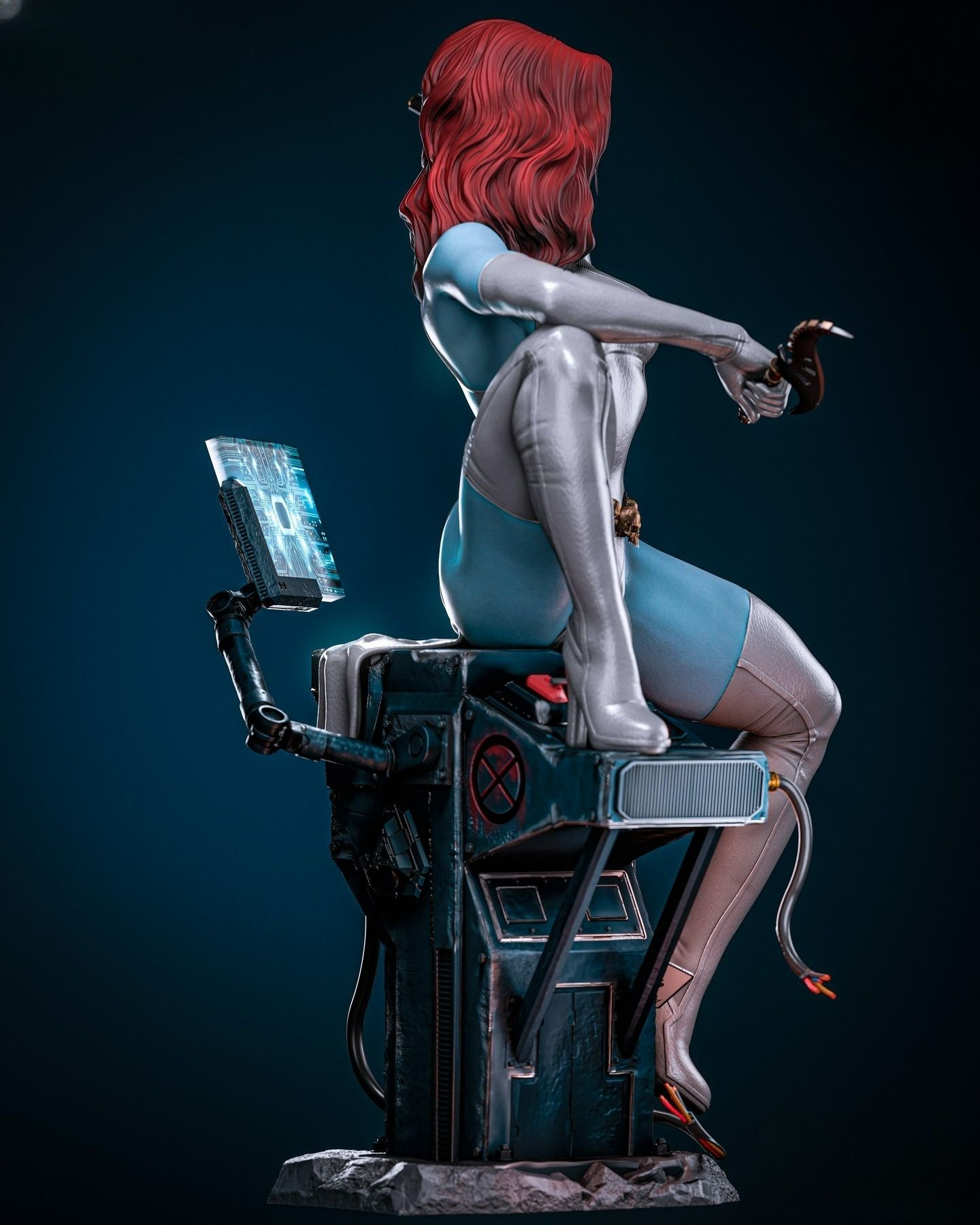 3743 Mystique - X-Men - STL 3D Print Files