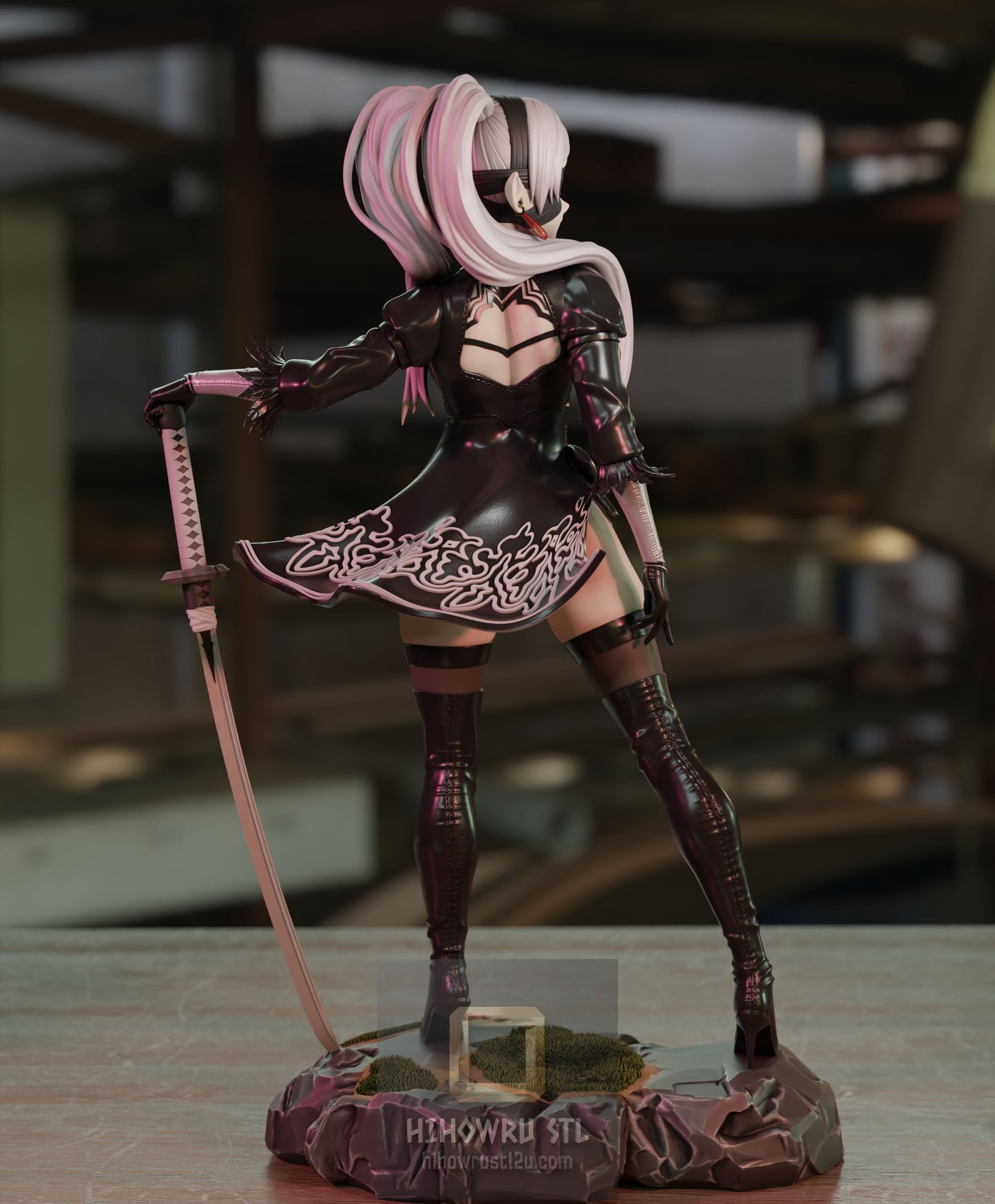 5074 Frieren 2B NSFW - STL 3D Print Files