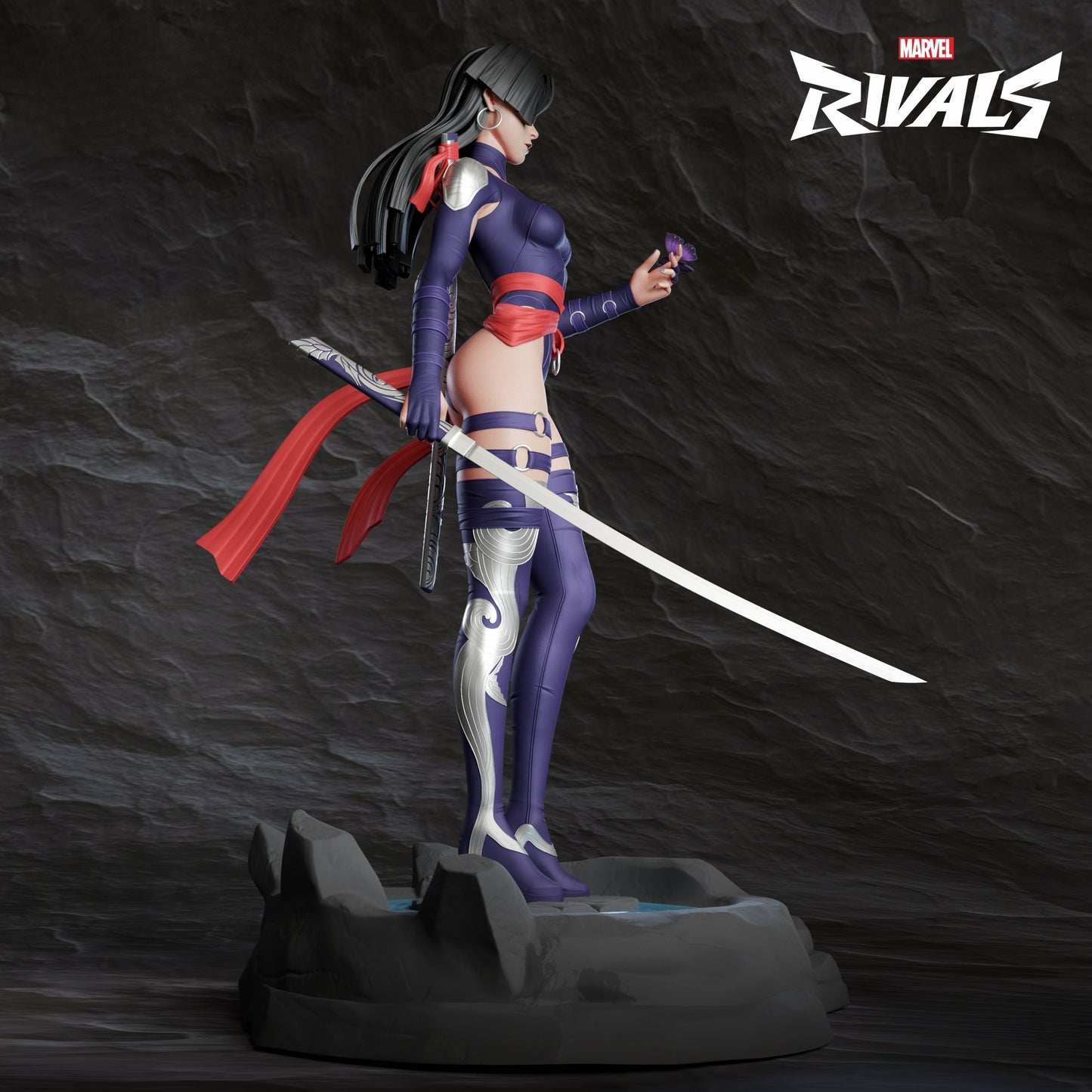 3572 Psylocke - Marvel Rivals - STL 3D Print Files