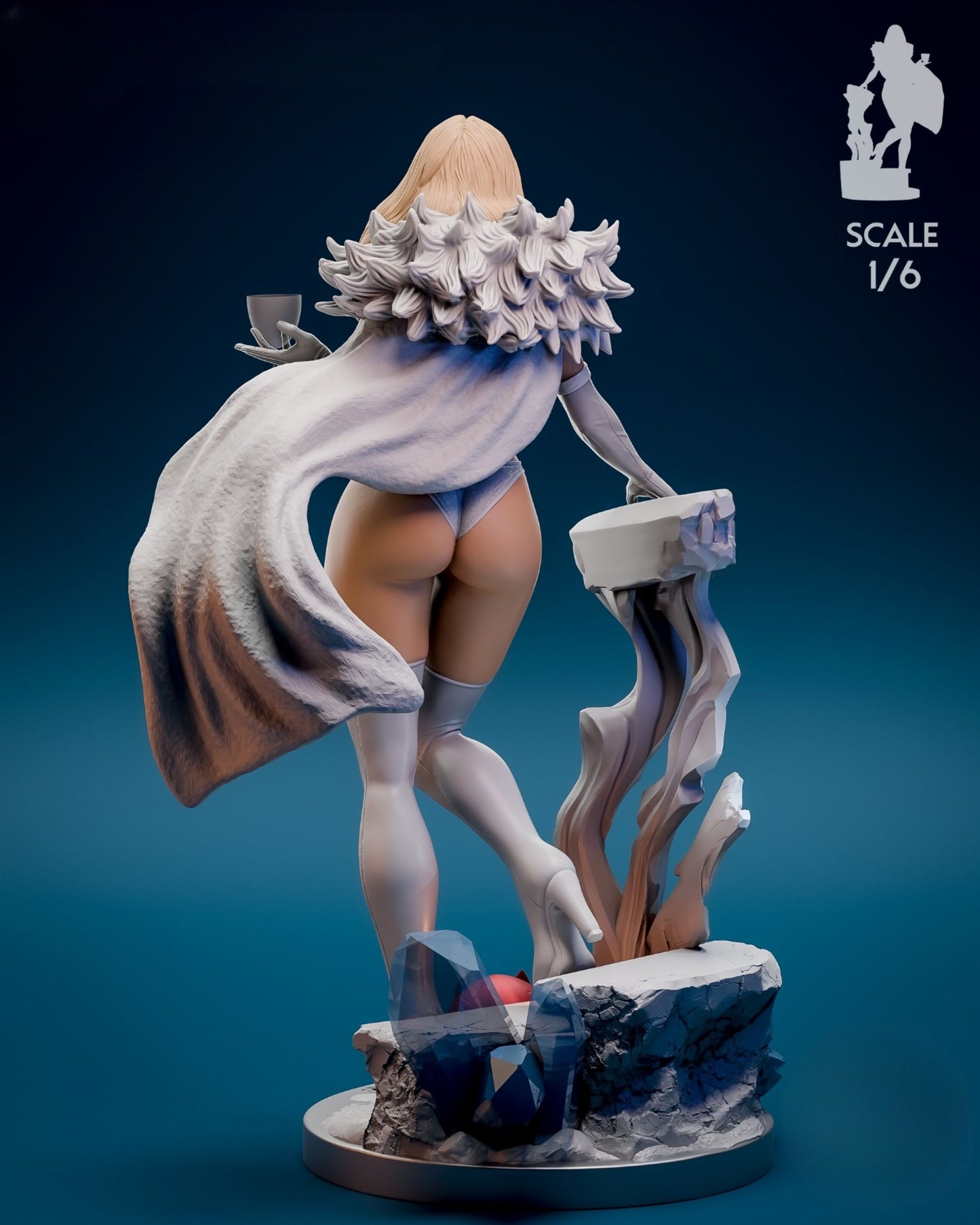 3870 Emma Frost - X-men - STL - 3d Print Files