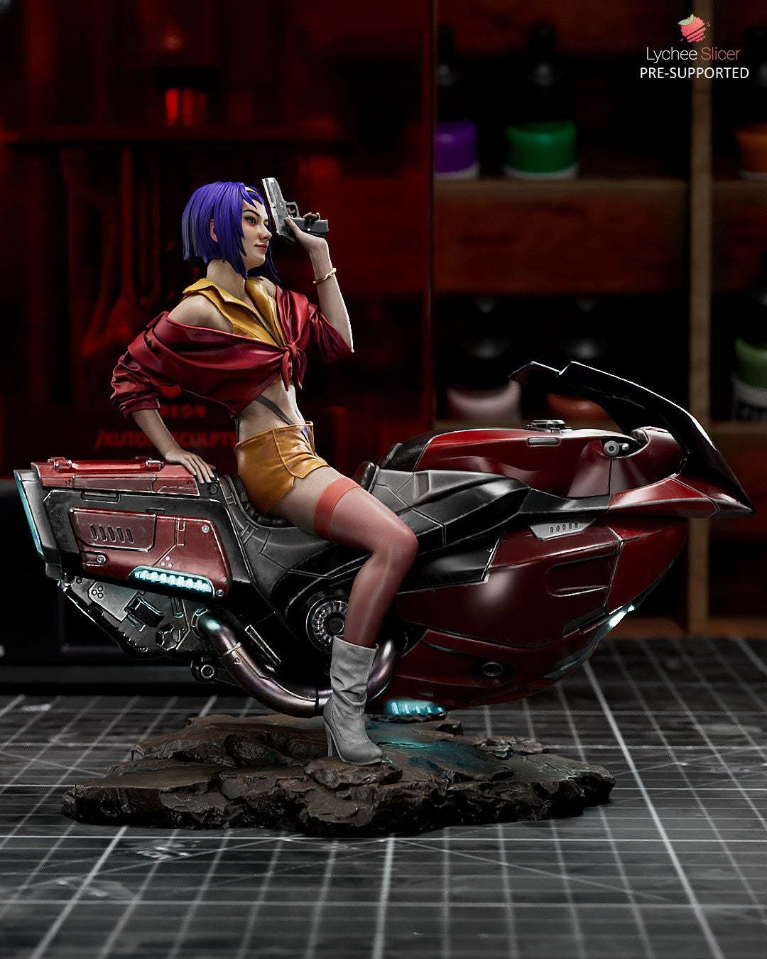 4008 Faye Valentine - Cowboy Bebop - STL 3D Print Files