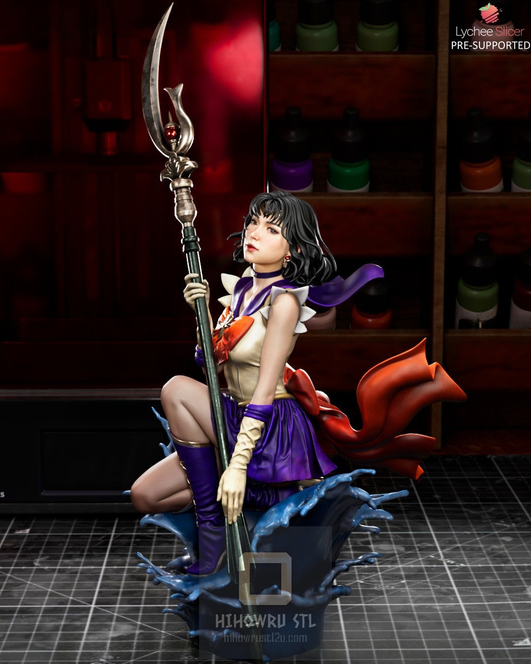 4321 Sailor Saturn - Sailor Moon - STL 3D Print Files