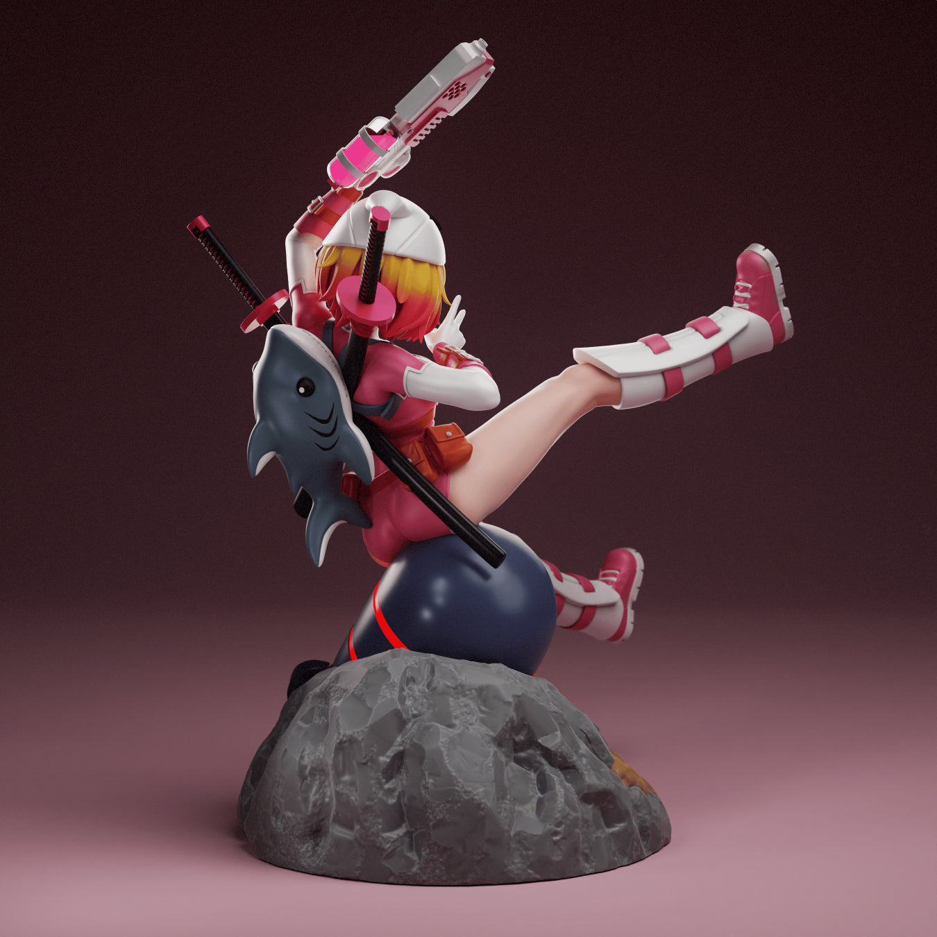3510 Gwenpool - Gwendolyn Poole - STL 3D Print Files