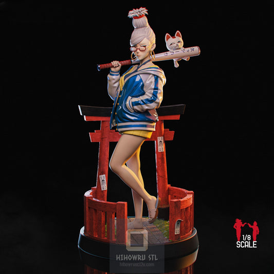 4592 Seiko Ayase - Dandadan - STL 3D Print Files