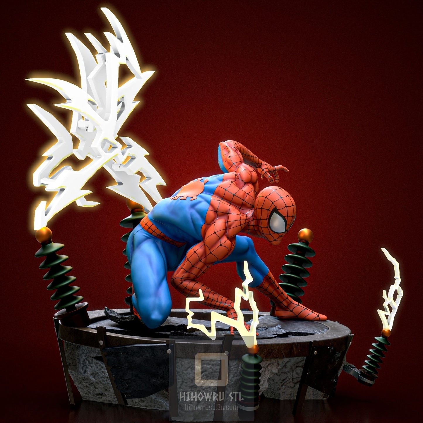4340 Spider-Man - Marvel Comics - STL 3D Print Files