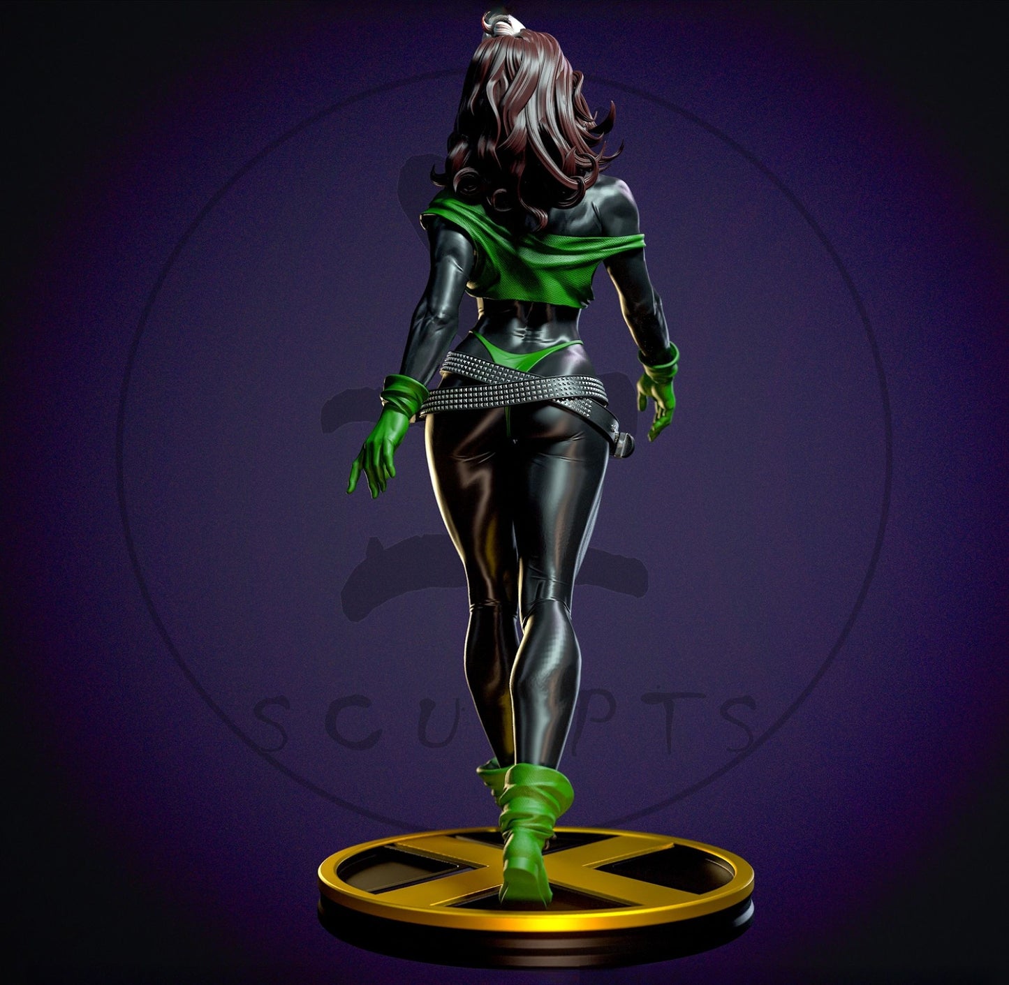 2926 Rogue NSFW - X-Men - STL 3D Print Files