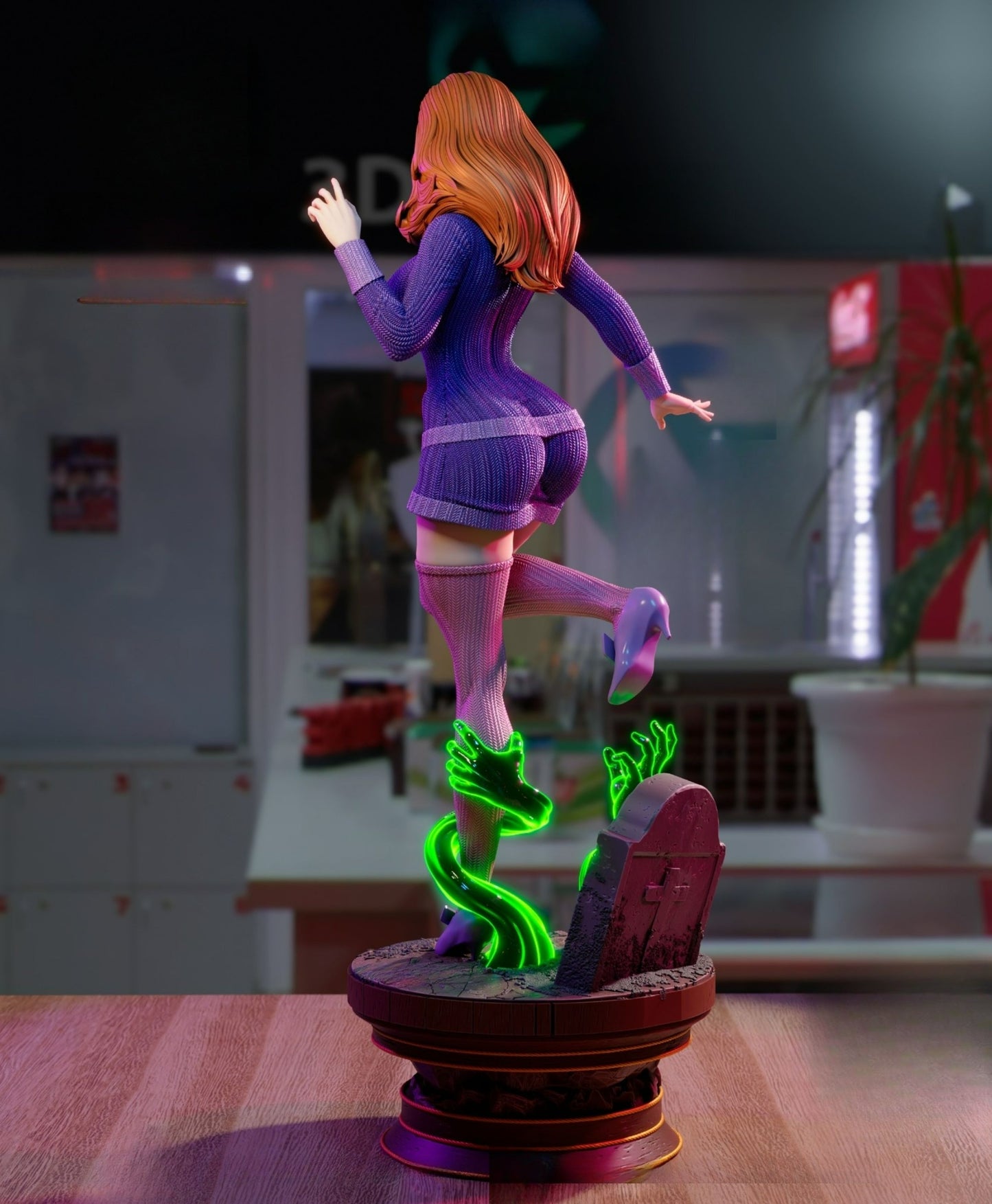 3118 Daphne Blake - Scooby-Doo - STL 3D Print Files