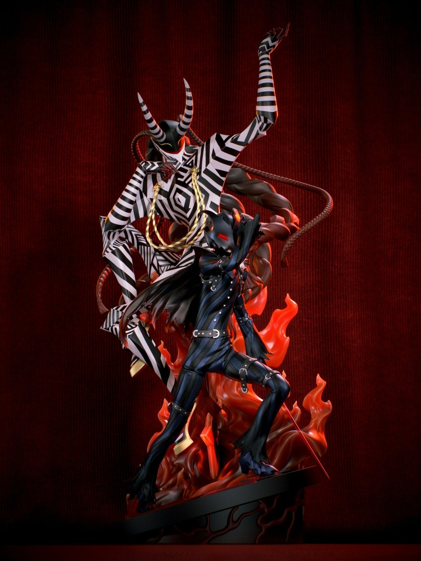3555 Goro Akechi - Megami Tensei - STL 3D Print Files