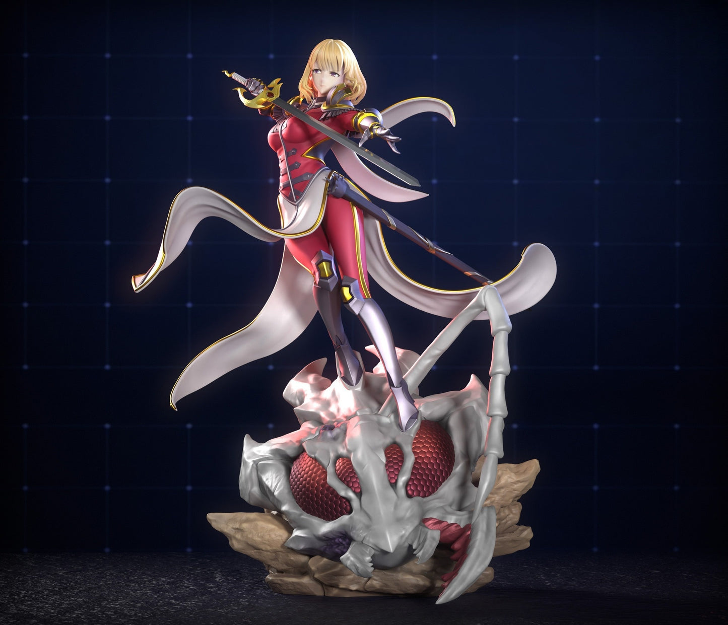 3617 Cha Hae-In - Solo Leveling - STL 3D Print Files