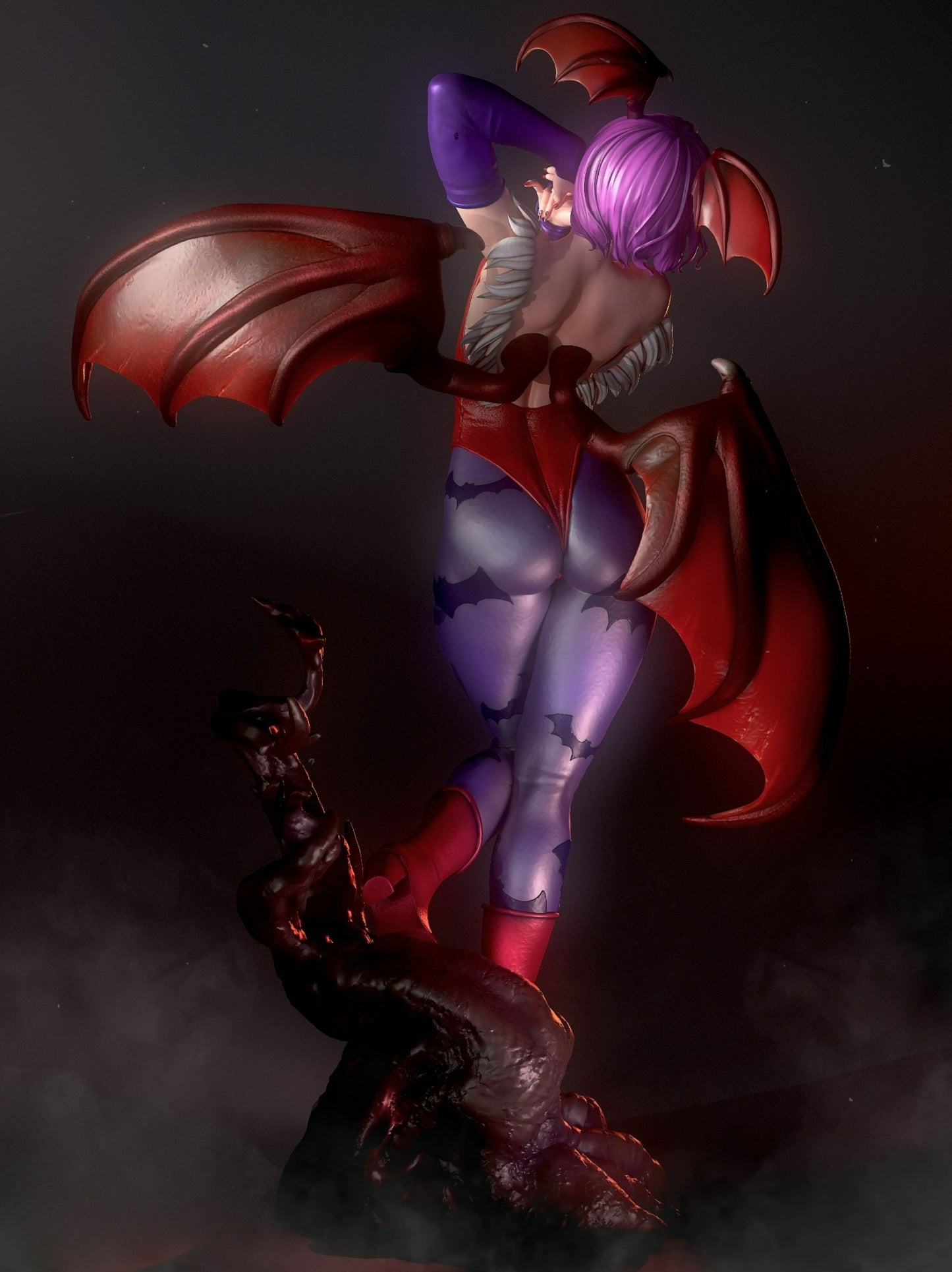 3632 Lilith Aensland NSFW - Darkstalkers - STL 3D Print Files