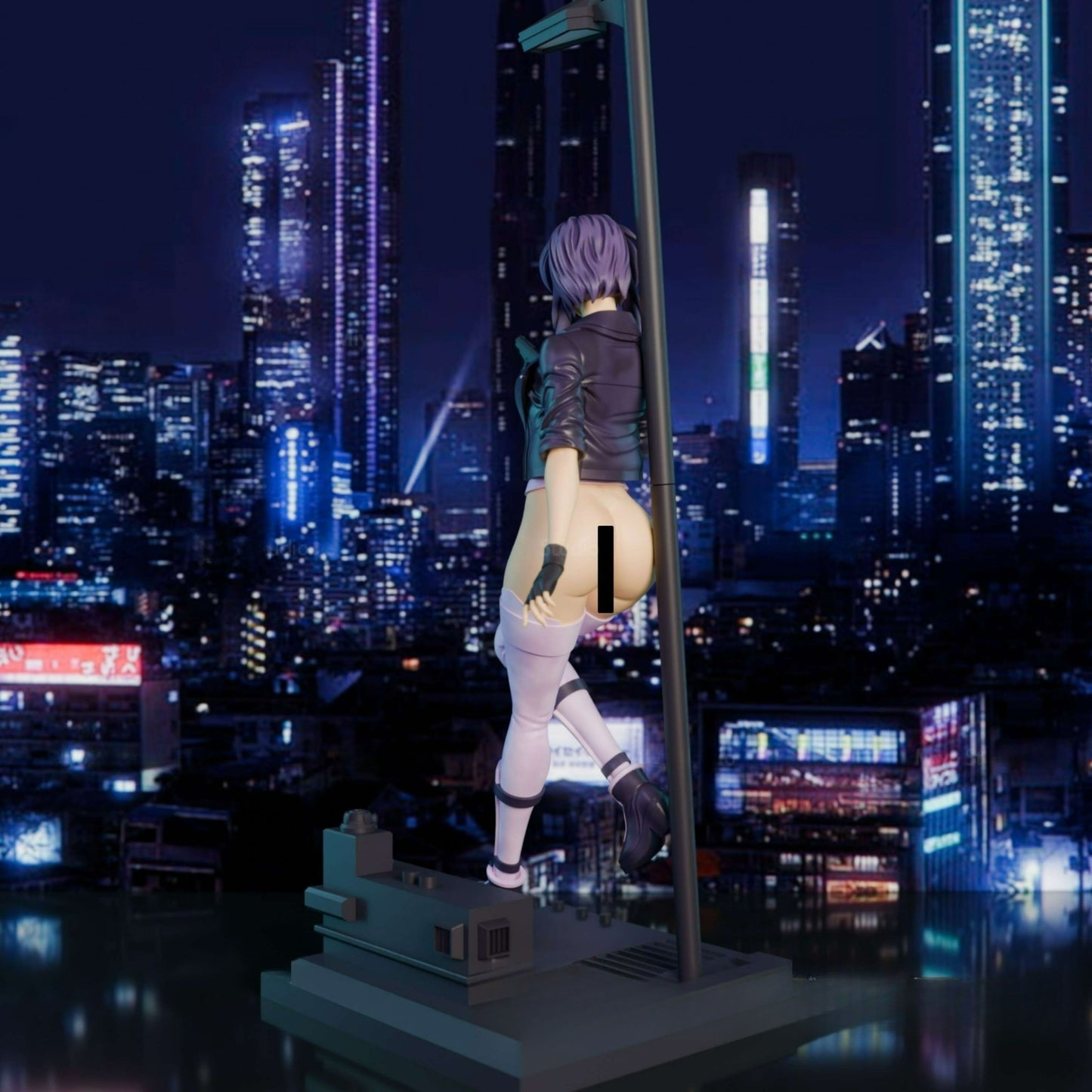 3644 Motoko Kusanagi NSFW - Ghost in the Shell - STL 3D Print Files