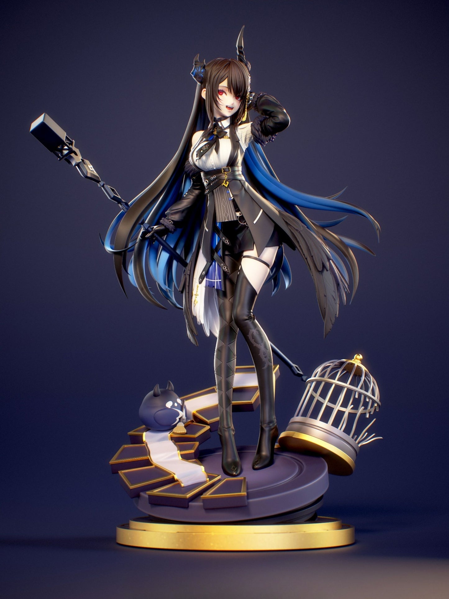 3767 Nerissa Ravencroft - Virtual YouTuber - STL 3D Print Files