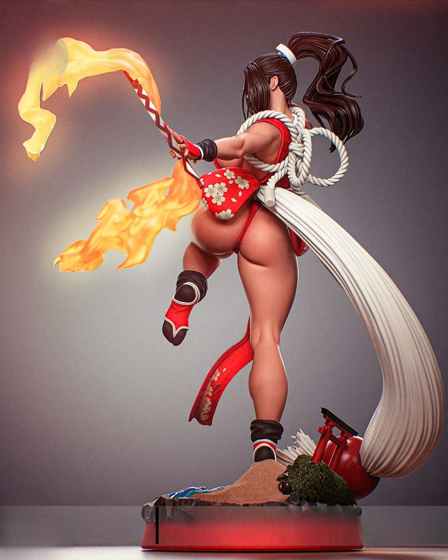 3780 Mai Shiranui NSFW - King of Fighters - STL 3D Print Files
