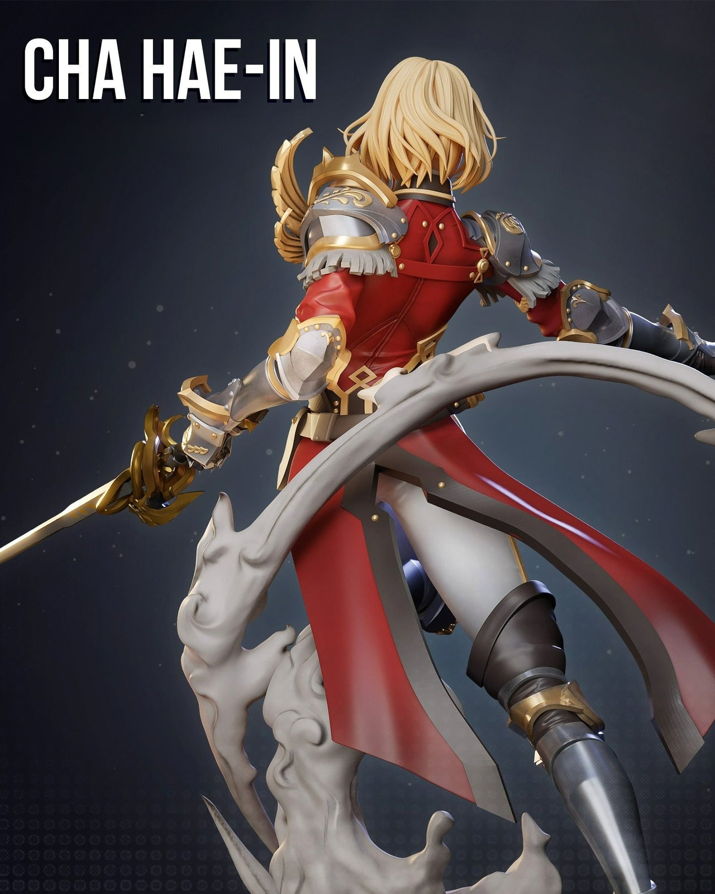 3799 Cha Hae-In - Solo Leveling - STL 3D Print Files