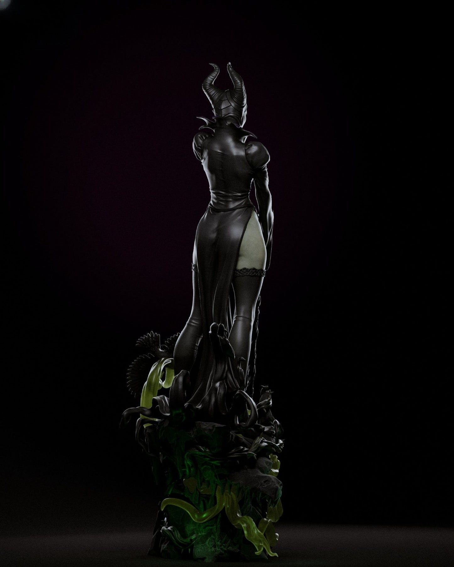 3813 Maleficent - STL 3D Print Files