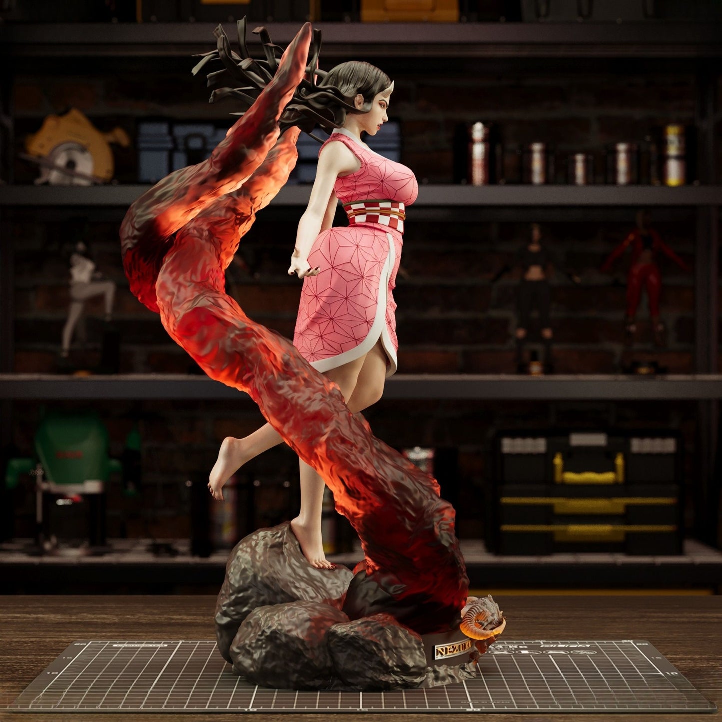3911 Nezuko Kamado NSFW - Kimetsu no Yaiba - STL 3D Print Files
